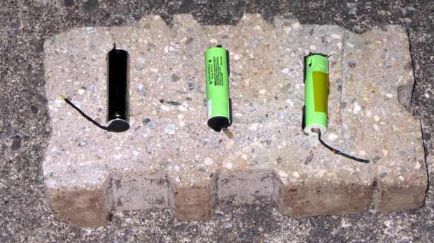 Li-ion cells - safety layout