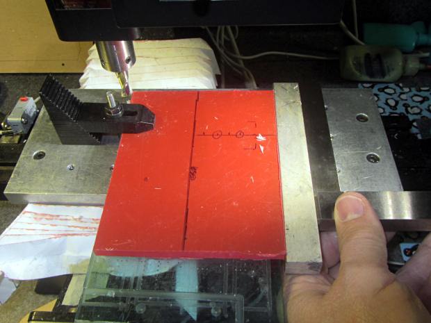Microscope Stage Positioner - base squaring