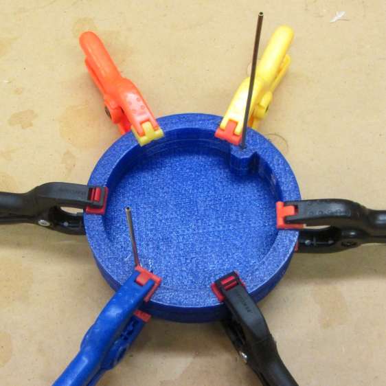 Lamp Base - clamping