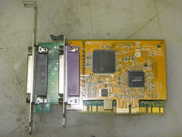 SCSI card bracket fix - before