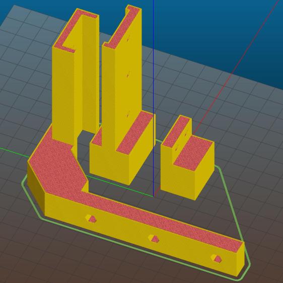Microscope Stage Positioner - Slic3r preview