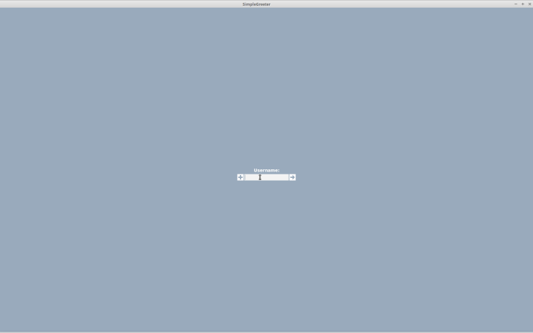 Mint Linux - SimpleGreeter Login