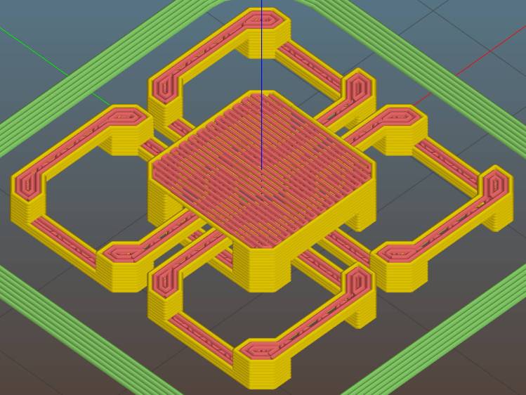 Slic3r 1.2.9 - good bridging