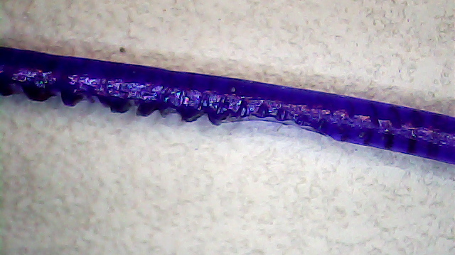 Stripped PETG Filament