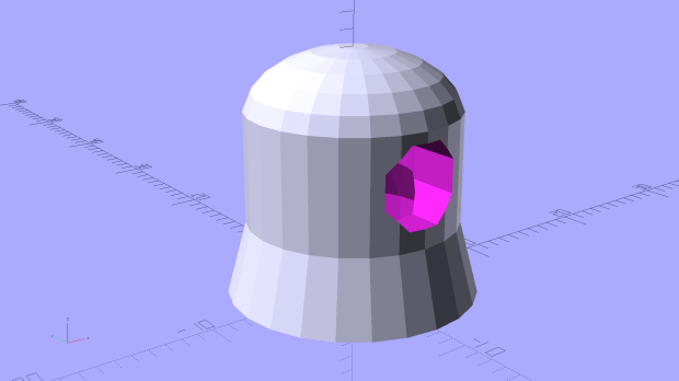 Vacuum Tube Lights - cap solid model - Overview