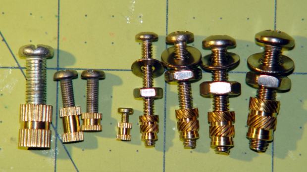 Threaded Inserts - metric and inch