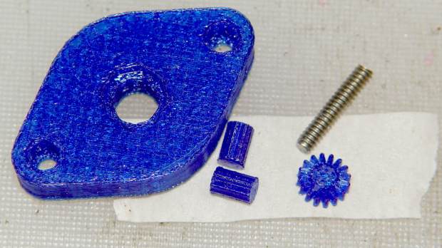 Noval socket - knurled inserts - support structures