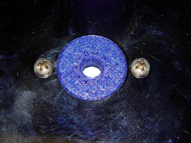 Noval socket - installed