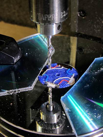 Mood Light - aligning thermocouple hole