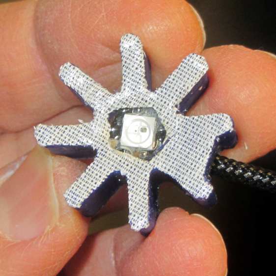 Vacuum Tube LEDs - Ersatz Heatsink plate cap - tape