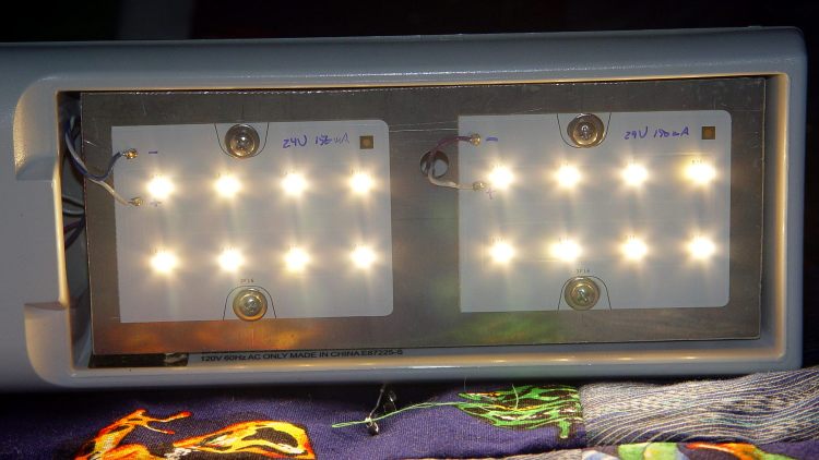 OttLite LED Conversion - LED panel layout
