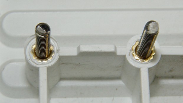 Refrigerator Trim - melt-installed inserts