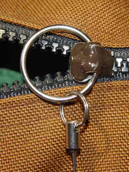 Belt Pack Zipper - repaired