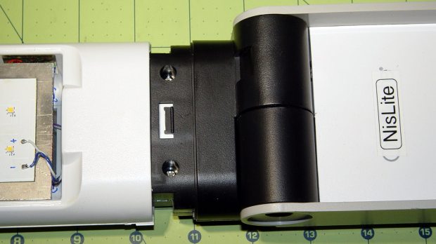 OttLite LED Conversion - lamp shell - ventral