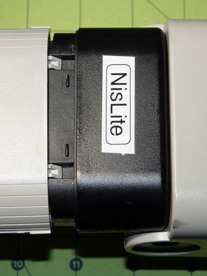 OttLite LED Conversion - lamp shell - dorsal