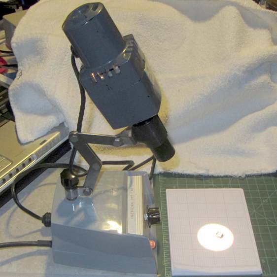 American Optical Model 651 Microscope Illuminator - on base