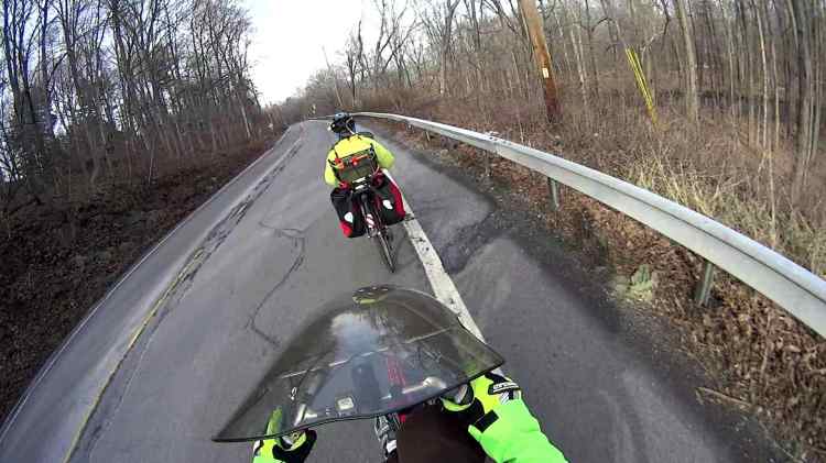 Rt 376 2016-01-15 - Northbound milepost 1110 - sinkhole