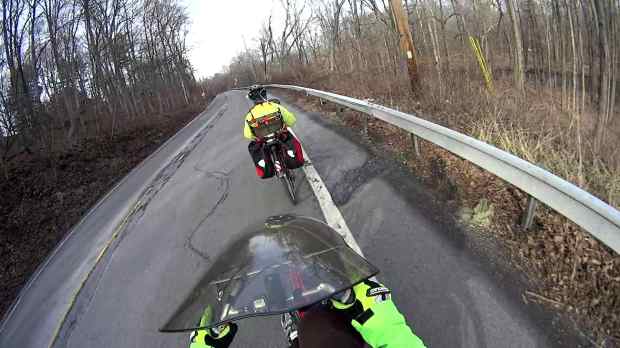 Rt 376 2016-01-15 - Northbound milepost 1110 - sinkhole