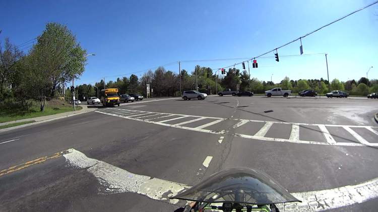 Burnett Blvd at Rt 55 2016-04-27 - detour timing - 0939