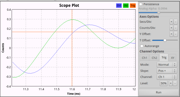 CM-1000USB mic - Right pulse