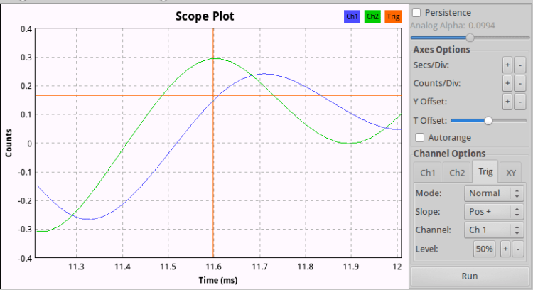 CM-1000USB mic - Right pulse