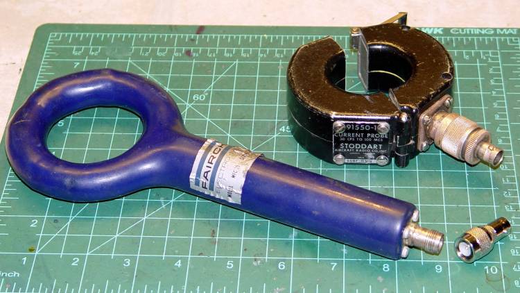 Fairchild MFC-25 and Stoddart 91550-1 Current Probes