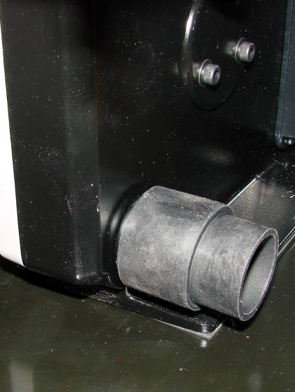 Micro-Mark Bandsaw - vacuum fitting