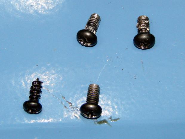 LMS Mini-lathe - cover screws