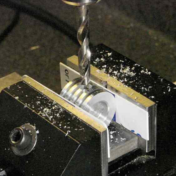 Ersatz aluminum heatsink - drilling