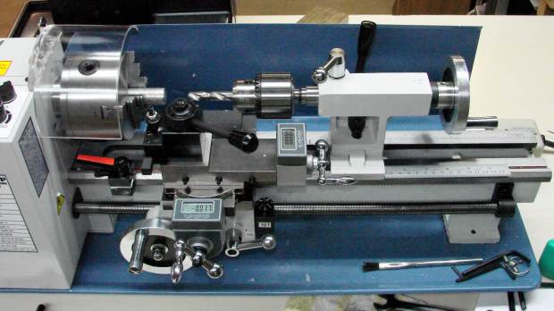 LMS Mini-lathe - drill chuck vs bed length