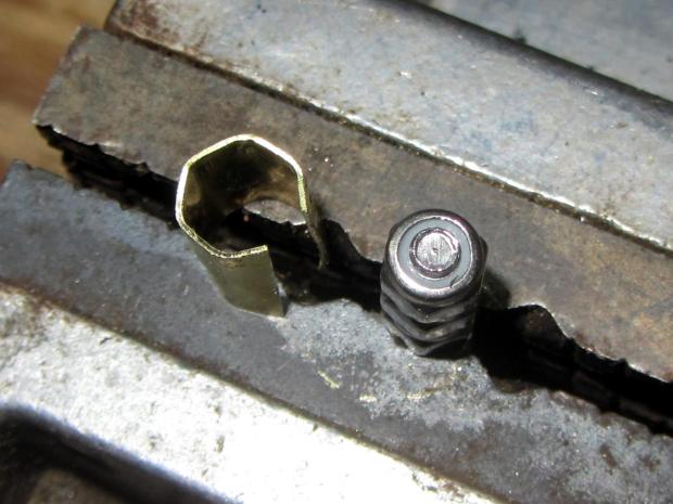 Hex driver shim - formed