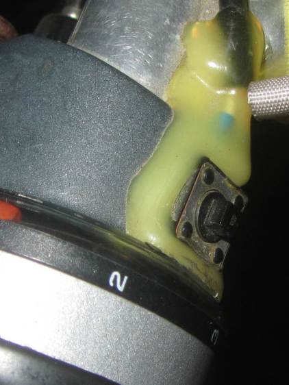 PTT Button - bare post