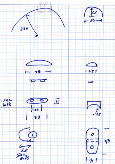 BOB Yak Fender Mount - doodles