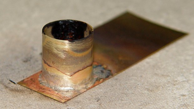 Tuner cap - soldered