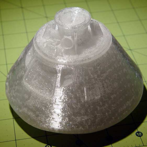Apollo 11 CM - 1-30 scale - assembled
