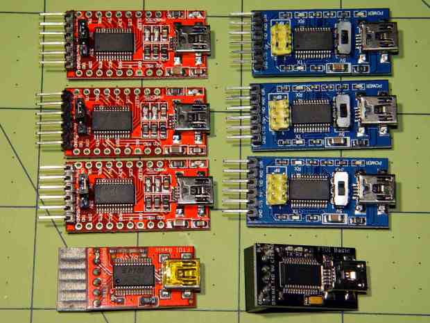 Assorted FT232 Converters