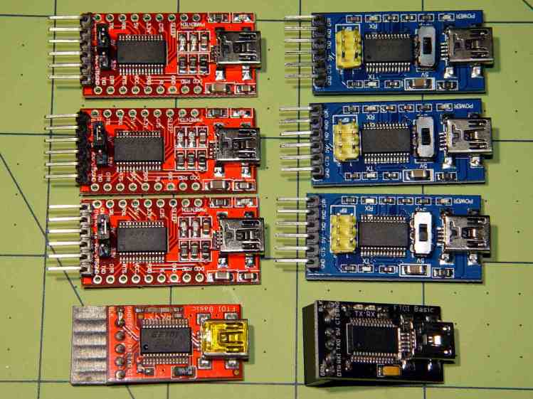 Assorted FT232 Converters