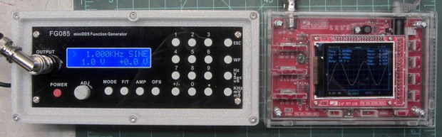 JYE Tech - FG085 Fn Gen - DS138 Oscilloscope