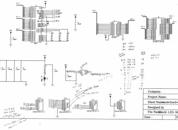 ITeadStudio - RGB LED shield - DM163 M54564 - SPI notes
