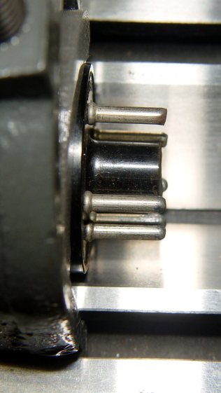 0D3 Octal tube - ground-off spigot tip