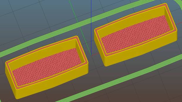 Miniblind Endcaps - Slic3r Preview