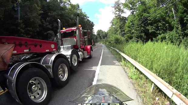 Rt 376 SB - semitrailer