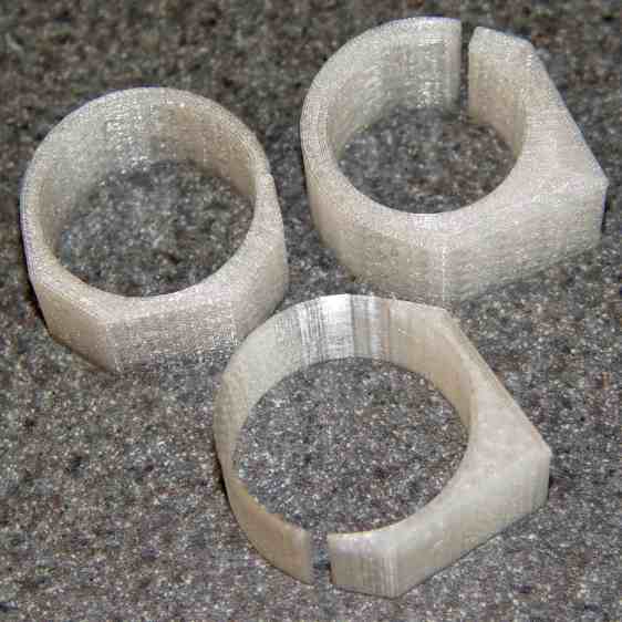 Octal tube base V-block clamps