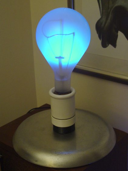 Mogul base - bulb - blue phase