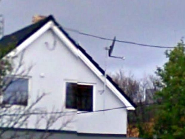 TV satellite dish - Vadso Norway