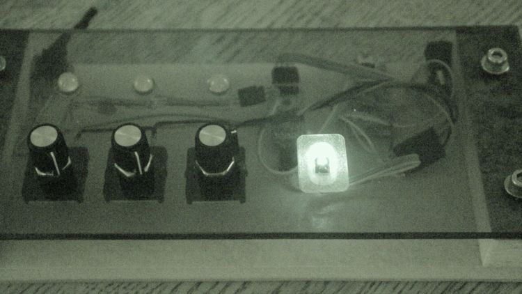 Color mixer - controls - IR image