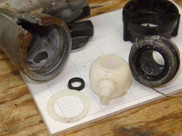 Gilmour hose Y valve - parts