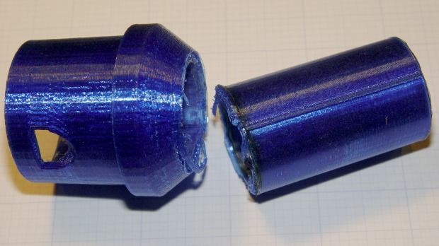 Dust brush adapter - second break