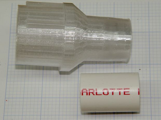 Dust brush adapter - reinforcement