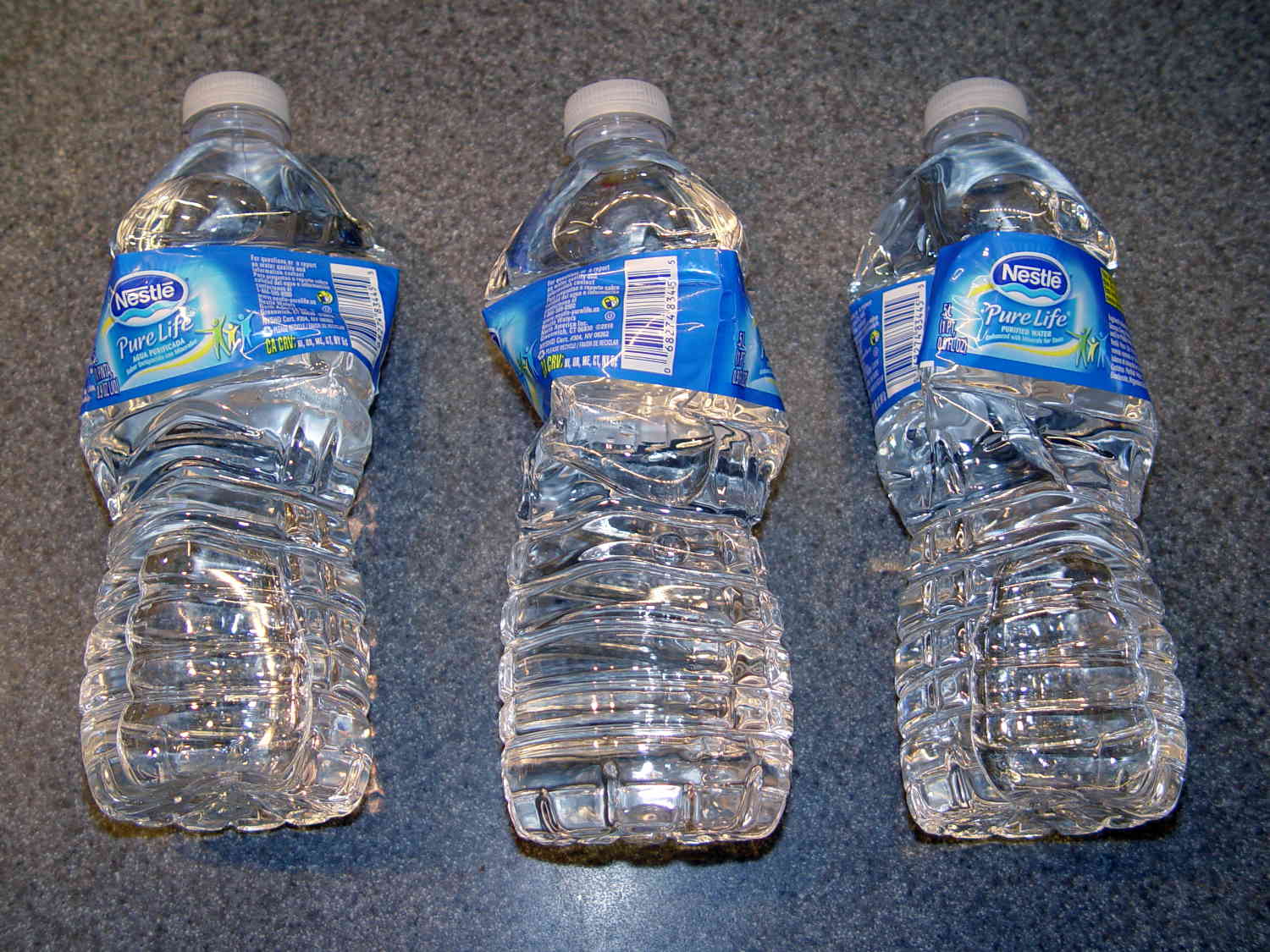 Bottled Water Evaporation